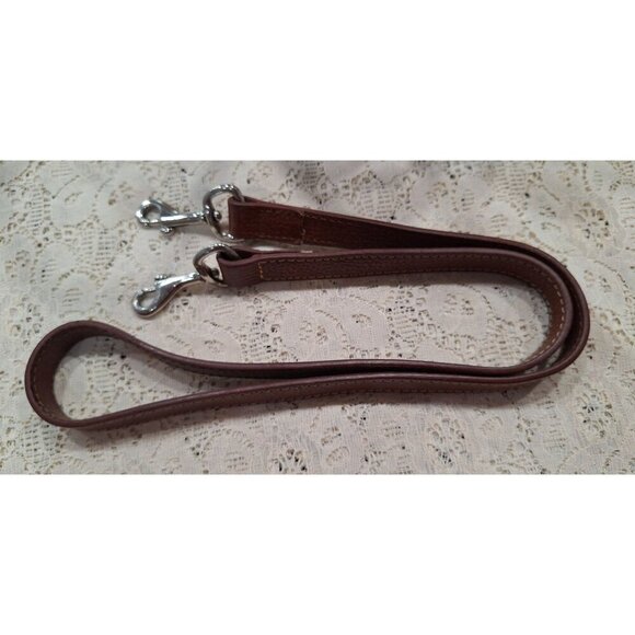 Dooney & Bourke Signature DB Double Handle Tote w/ Shoulder Strap-Pre-owned Good - Picture 10 of 10